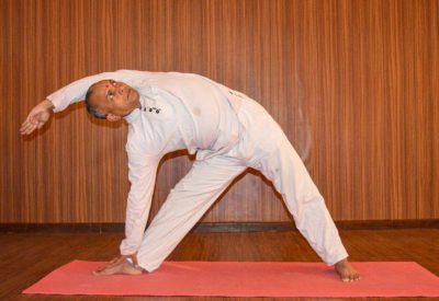 TRIKONASANA (TRIANGLE POSE)